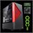GameMax Contac COC BR Black Red Color Gaming Case