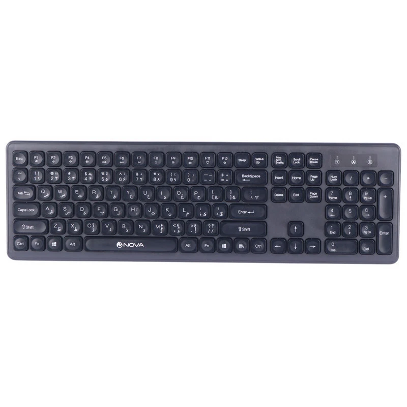 Nova NKM-1401WL Wireless (Combo) Mouse And Keyboard - 2