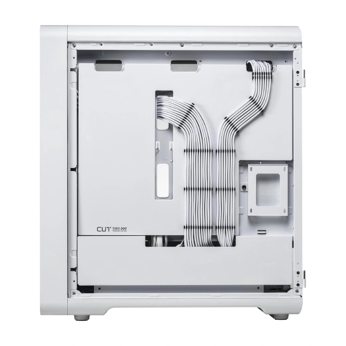 FSP CUT593 Series Mid Tower ATX White Gaming Computer Case  - 5