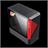 GameMax Contac COC BR Black Red Color Gaming Case - 3