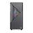 GameMax Contac COC BG T806BR Mid Tower Case - 2