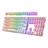 Redragon A130 White 104 Keys Standard Doubleshot PBT Pudding Keycaps - 2