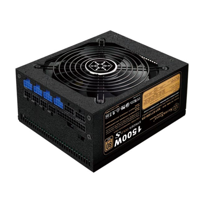 SilverStone ST1500-GS Black 1500W 80 PLUS Gold Power Supply - 7