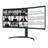 LG UltraWide 34WR55QK-B 34 Inch WQHD 5ms (GtG) 100Hz VA Curved Monitor - 2
