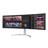 LG 49WQ95C-W 49Inch DQHD 5ms 144Hz Nano IPS VESA DisplayHDR™ 400 with DCI-P3 Curved Gaming Monitor - 2