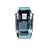 ThermalTake AH T200 - Turquoise Case - 5