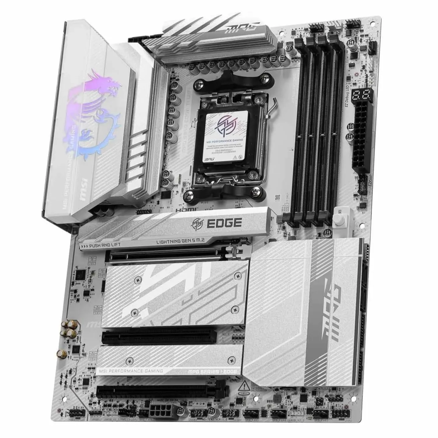 MSI MPG B850 EDGE TI WIFI DDR5 Motherboard  - 3