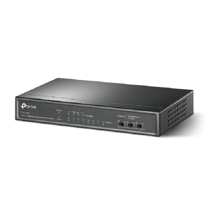 Tp-link Port 10/100Mbps and 4-Port PoE-8 Desktop Switch + - 2