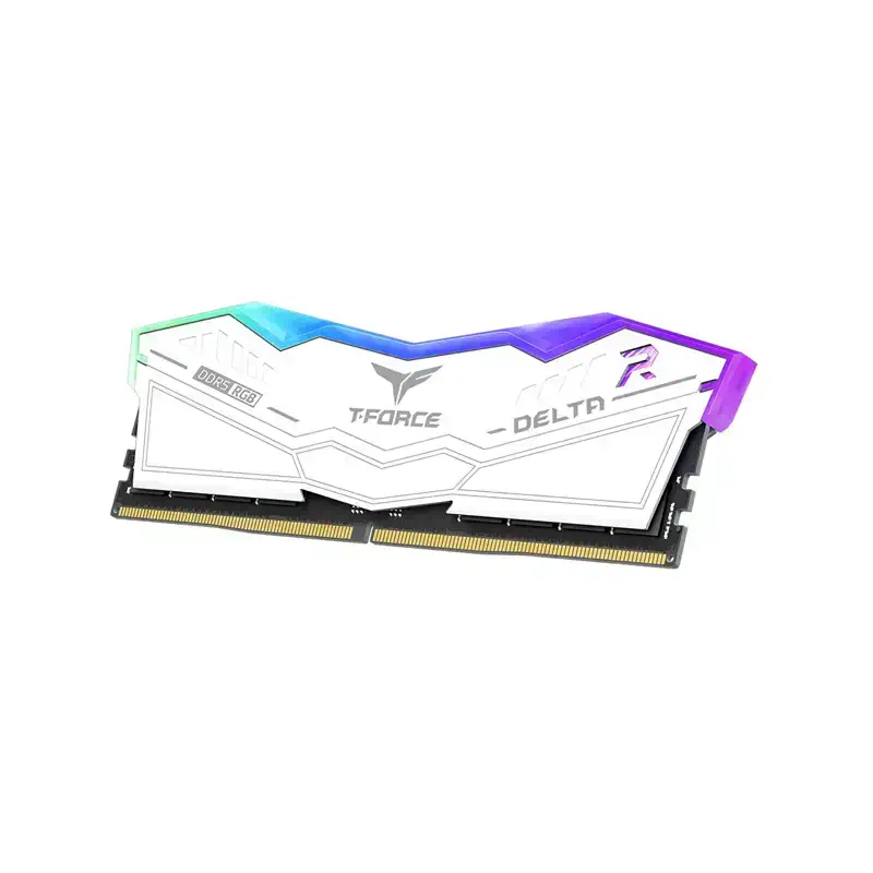 Team Group DELTA RGB White 32GB 16GBx2 6000MHz CL38 DDR5 Desktop Ram - 3