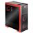 Green Z3 CRYSTAL RED TEMPERED GLASS Mid Tower Case