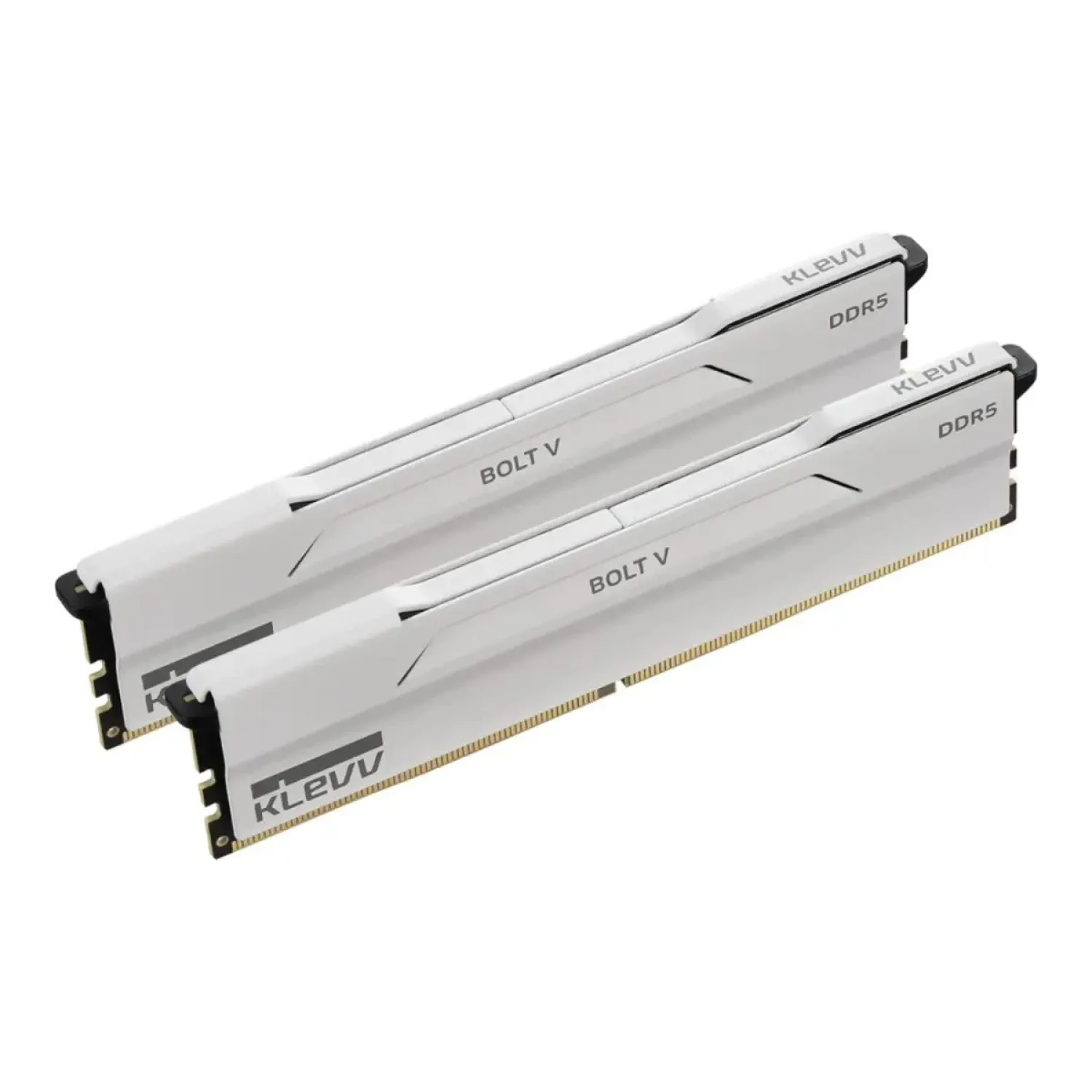 KLEVV Bolt V White 32GB (2x16) DDR5 6000MHz CL30 Dual Channel Desktop Ram - 3