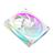 Deep Cool FL12 WH Gaming Computer Case Fan - 3