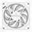 GameMax FN12A-S8I-RW White Reverse 120mm ARGB Case Fan - 9