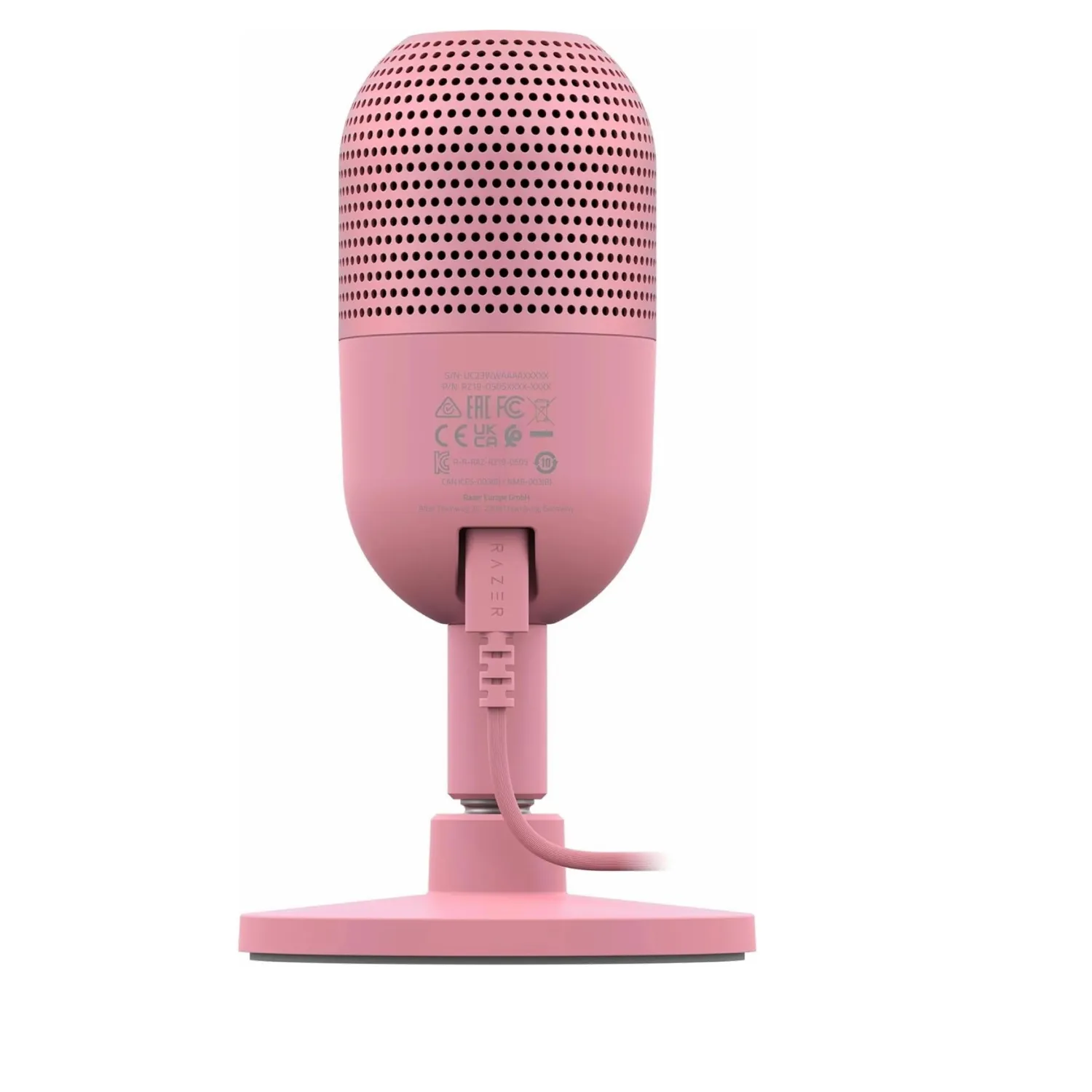 Razer Seiren V3 Mini Pink Ultra-Compact USB Microphone - 3