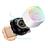 Gamdias AURA GL120 V2 - White RGB Liquid Cooler - 3