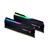G.SKILL Trident Z5 RGB 64GB (2x32GB) 6800MHZ CL34 DDR5 Dual Channel Black Desktop RAM - 2