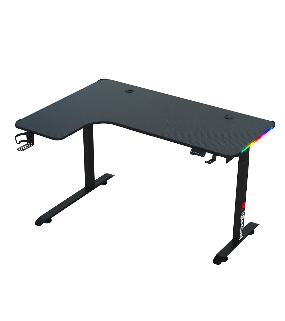 Redragon GD-3400-L 160cm RGB Black Gaming Desk - 2