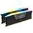 Corsair Vengeance RGB DDR5 96GB (2×48) 6800MHz CL40 Dual Channel Ram - 2