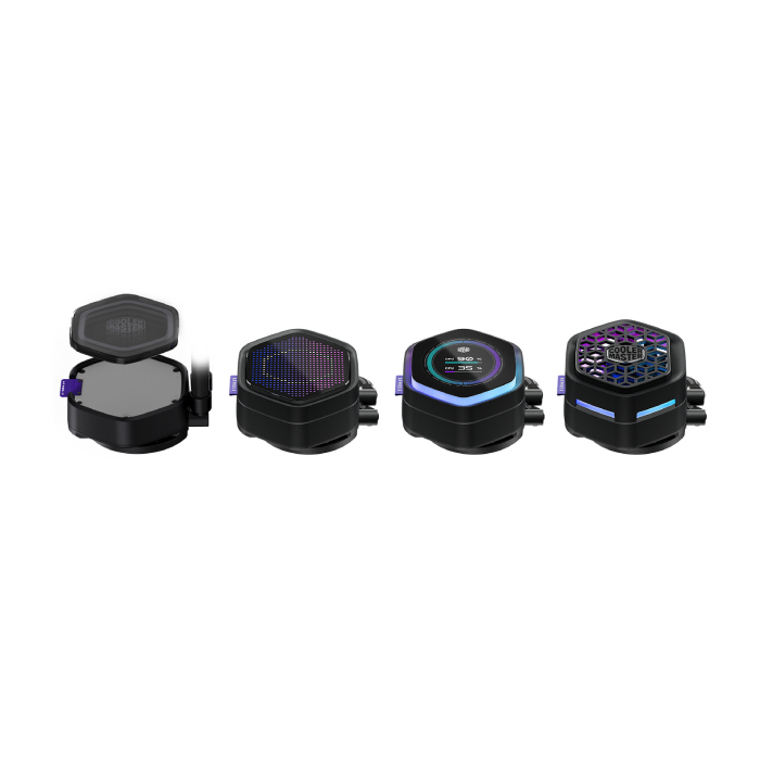 Cooler Master MASTERLIQUID 240mm ATMOS II Black Liquid Cooler - 3