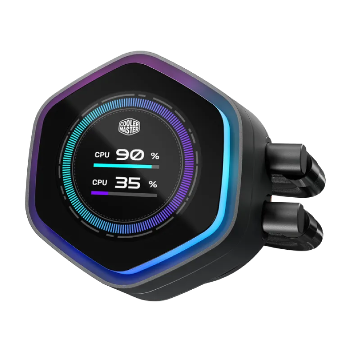 Cooler Master MASTERLIQUID 240mm ATMOS II Black Liquid Cooler - 2