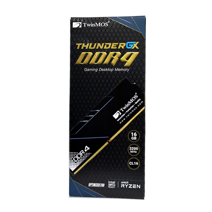 Twinmos Thunder GX 32GB DDR4 3200 CL16 U-DIMM Desktop Ram - 4