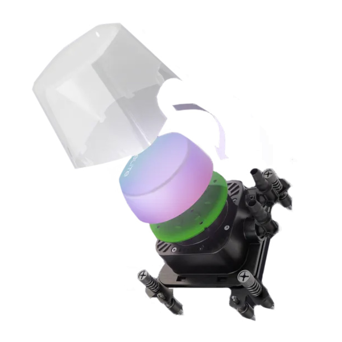Cooler Master Elite Liquid 240mm ARGB White CPU Liquid Cooler - 4