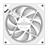 GameMax FN12A-S8I-RW White Reverse 120mm ARGB Case Fan - 2