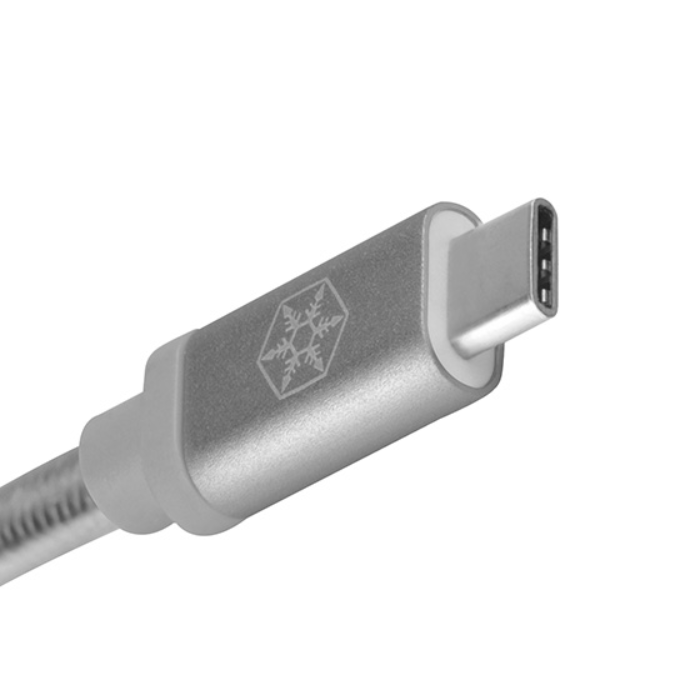 SilverStone CPU05 - USB 3.1 Type-C male to USB Type-A female 0.5m Cable - 2