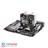 Deep Cool GAMMAXX 400 Red CPU Air Cooler - 8