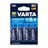 Varta Longlife Power 4AAA Half Pen Battery - 2