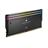 کورسیر  Dominator Titanium RGB 32GB 16GBx2 7000MHz CL34 DDR5 Black DIMM XMP Kit Memory - 3