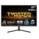 Twisted Minds TM32QHD 32Inch 2K 5ms 240Hz VA Gaming Monitor
