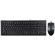 ای فورتک  KR8520DS Wired Keyboard and Mouse With Persian Letters