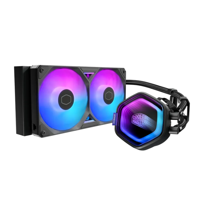 Cooler Master MASTERLIQUID 240mm ATMOS II Black Liquid Cooler