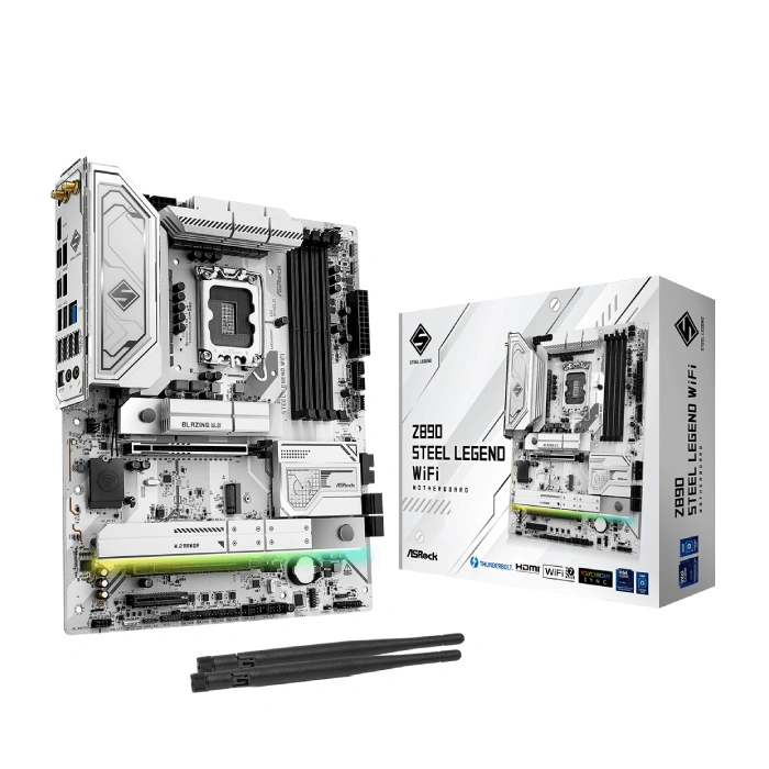 Asrock Z890 Steel Legend WiFi DDR5 LGA1851 Motherboard