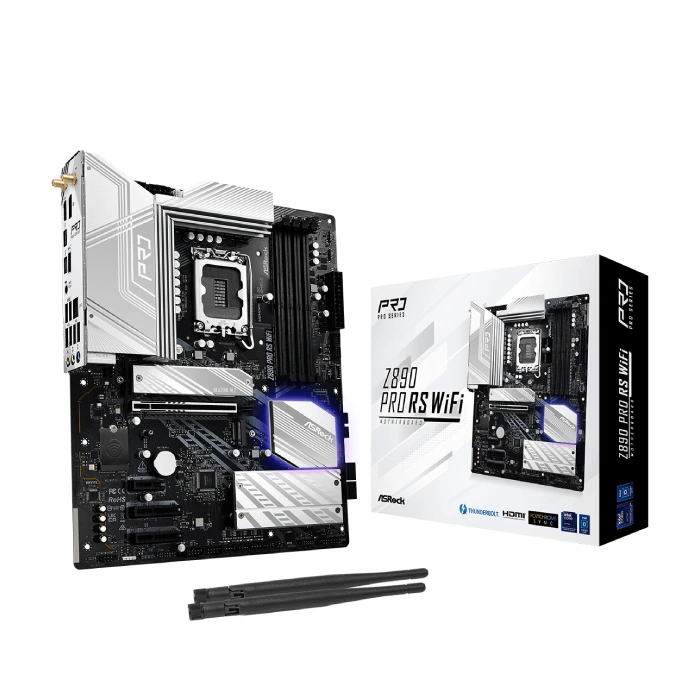 Asrock Z890 Pro RS WiFi DDR5 LGA1851 Motherboard