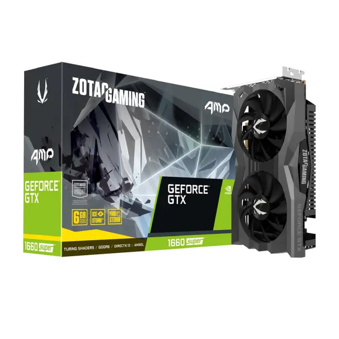 Zotac GeForce GTX 1660 SUPER AMP 6GB Graphics Card