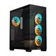 GigaByte C500 PANORAMIC STEALTH Black Mid Tower Gaming Case