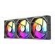 Logikey F433RE Reverse Blade 3 in 1 ARGB Case Cooling Fan