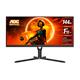 AOC U34G3XM 34 Inch WQHD 1ms (MPRT) 4ms (GtG) 144hz VA Gaming Monitor