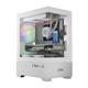 Gamdias AURA GC9M WH ARGB Micro-Tower Gaming Computer Case