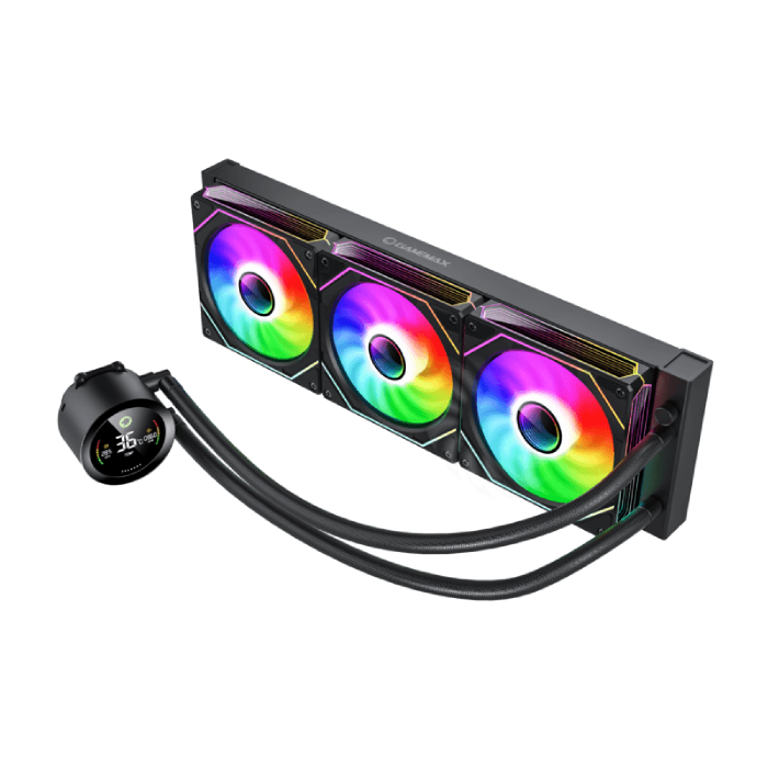 GameMax IceBurg 360 Digital Black Liquid CPU Cooler