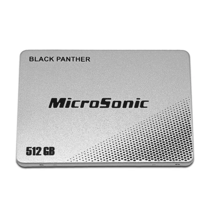 MicroSonic Black Panther 2.5 Inch SATA III 512GB Internal (SSD) Solid State Drive