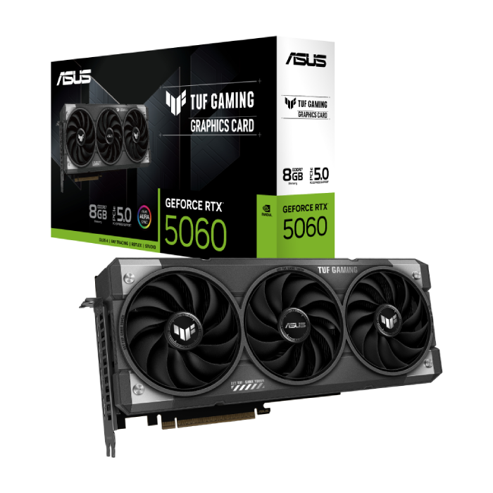 ایسوس  TTUF Gaming GeForce RTX 5060 8GB GDDR7 OC Edition Graphic Card
