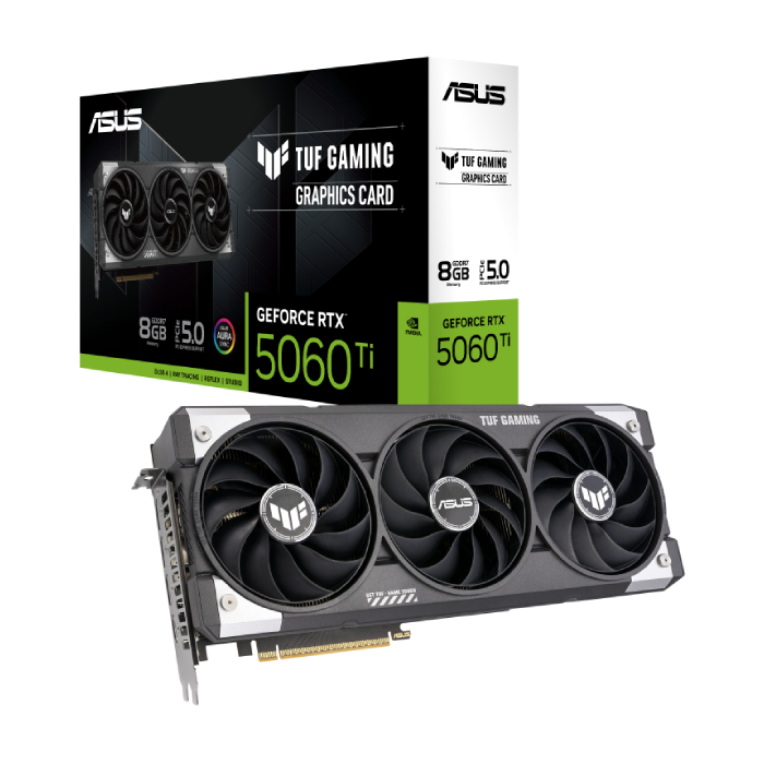 ایسوس  TUF Gaming GeForce RTX 5060 Ti 8GB GDDR7 Graphic Card