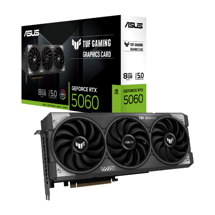 ایسوس  TUF Gaming GeForce RTX 5060 8GB GDDR7 Graphic Card