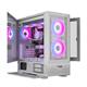 Twisted Minds Minimalist 04 Mid Tower White Gaming Computer Case
