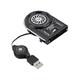 Bluelans Mini Vacuum LED USB Cooler Air Extracting Cooling Pad Fan for Notebook Laptop
