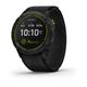 Garmin Enduro Carbon Gray DLC Titanium Watch Black UltraFit Nylon Strap 