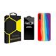 other Rainbow model cover suitable for Samsung Galaxy A70 / A70s mobile phone with screen protector